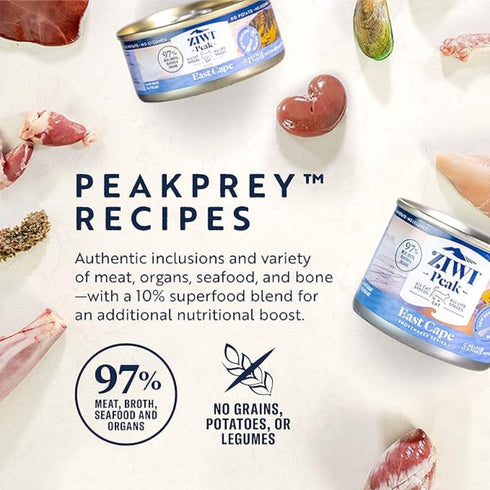 Ziwi Peak Wet Cat Food - East Cape - 3oz Can