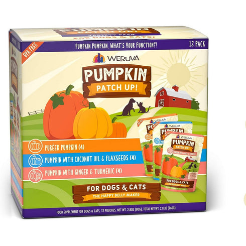 Weruva Pumpkin Patch Up Variety Pack For Cats & Dogs 2.8oz - Poudre Pet and Feed Supply