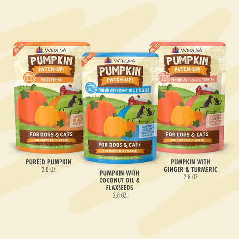 Weruva Pumpkin Patch Up Variety Pack For Cats & Dogs 2.8oz - Poudre Pet and Feed Supply