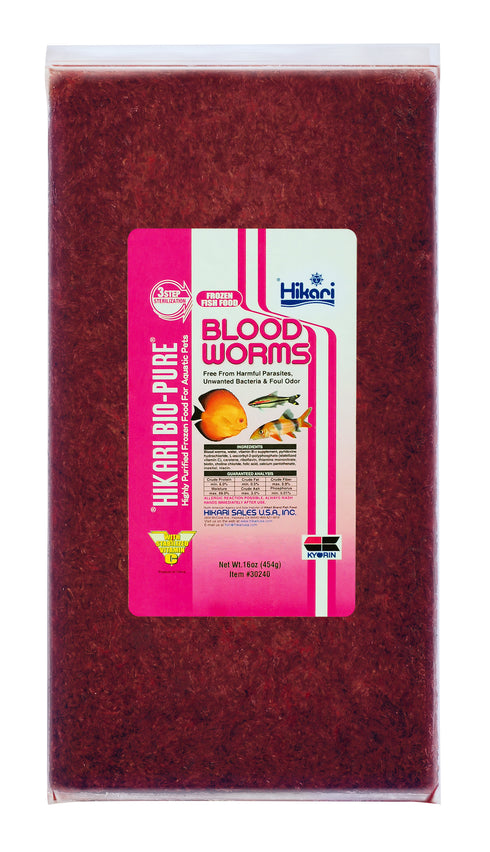 Hikari - Frozen Blood Worms Treat