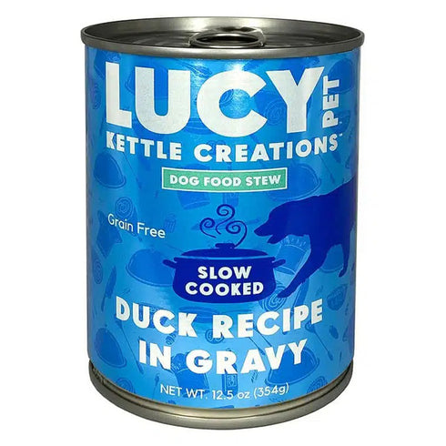 Lucy Pet Grain Free Duck Canned Dog Food 12.5oz - Poudre Pet and Feed Supply