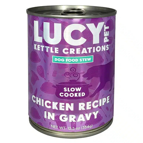 Lucy Pet Products Chicken Recipe in Gravy Wet Dog Food 12.5oz - Poudre Pet and Feed Supply