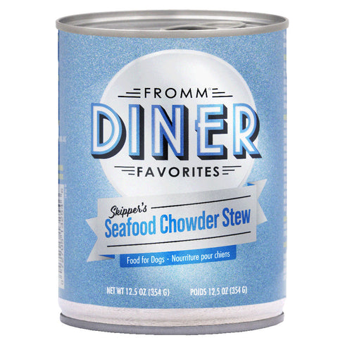 Fromm Diner Favorites Skipper's Seafood Chowder Stew Dog Food 12.5oz - Poudre Pet and Feed Supply