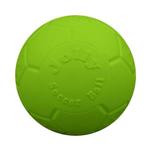Jolly Pets Soccer Ball Dog Toy 6" Green Apple - Poudre Pet & Feed Supply