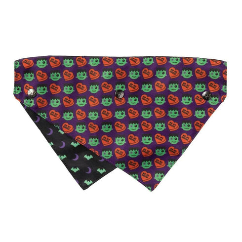 Fuzzyard Bandana Small Medium Be My Ghowl Purple Poudre Pet & Feed Supply