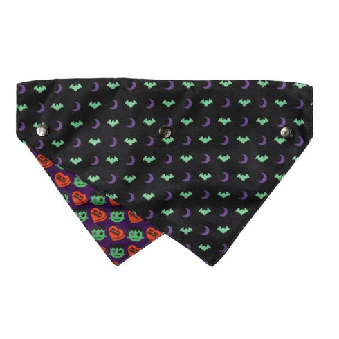 Fuzzyard Bandana Small Medium Be My Ghowl Purple Poudre Pet & Feed Supply 2