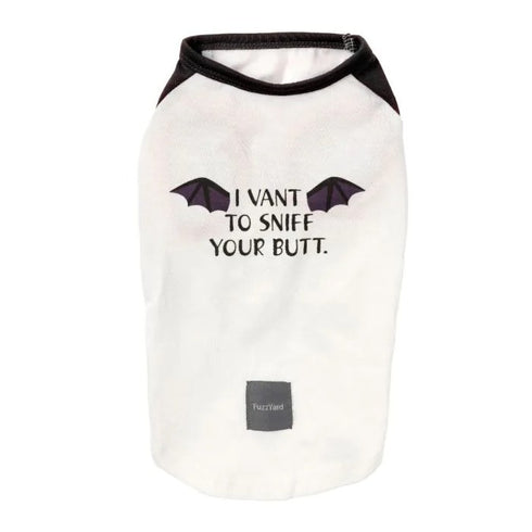 Fuzzyard I Vant To Sniff Your Butt T-Shirt Size 4 - Poudre Pet & Feed Supply