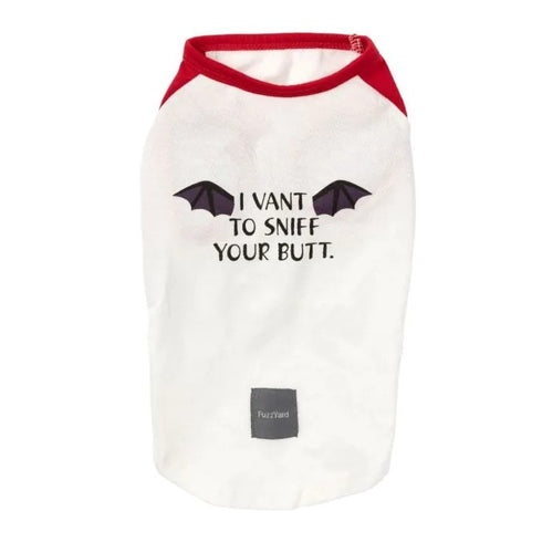 Fuzzyard I Vant To Sniff Your Butt T-Shirt Size 4 - Poudre Pet & Feed Supply 2