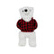 Tall Tails Polar Bear With Jacket 12" Dog Toy - Poudre Pet and Feed Supply