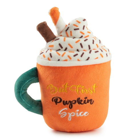 Haute Diggity Dog Pupkin Spice Latte Mug Dog Toy - Poudre Pet & Feed Supply