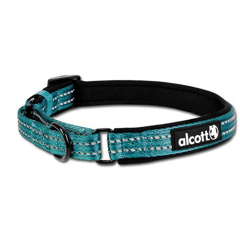 Alcott Martingale Collar Medium Blue - Poudre Pet and Feed Supply