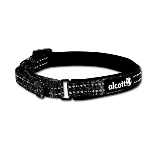 Alcott Martingale Collar Medium Black - Poudre Pet and Feed Supply