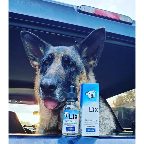 Lix Elixir for Dogs CBD Oil 1000mg - Poudre Pet and Feed Supply