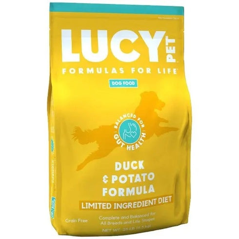 Lucy Pet Limited Ingredient Diet Duck & Potato Dry Dog Food 12lb - Poudre Pet & Feed Supply