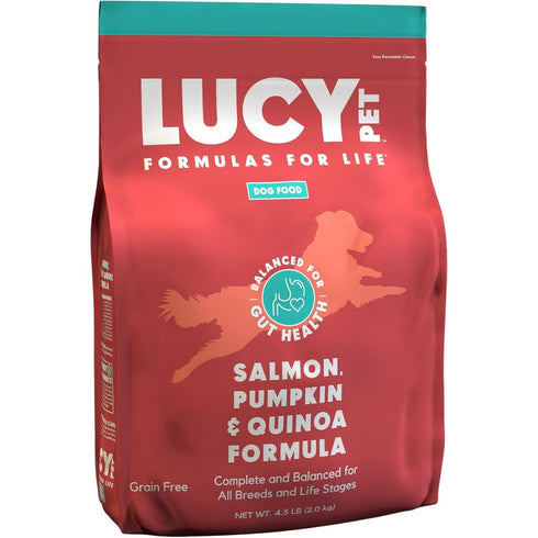Lucy Pet Salmon Pumpkin & Quinoa Dry Dog Food 4.5lb - Poudre Pet & Feed Supply