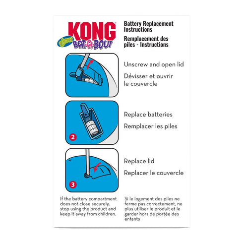 Kong Bat-A-Bout Glow Aquarium Cat Toy - Poudre Pet & Feed Supply 3