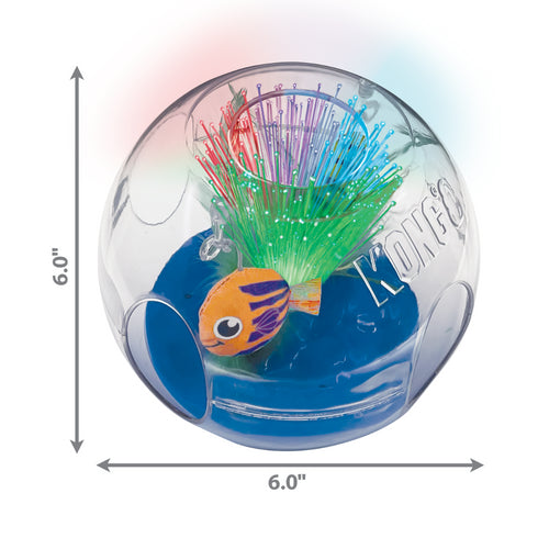 Kong Bat-A-Bout Glow Aquarium Cat Toy - Poudre Pet & Feed Supply 5