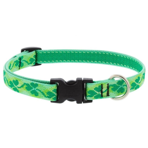Lupine Cat Collar 1/2"x 8"-12" Shamrocks - Poudre Pet & Feed Supply