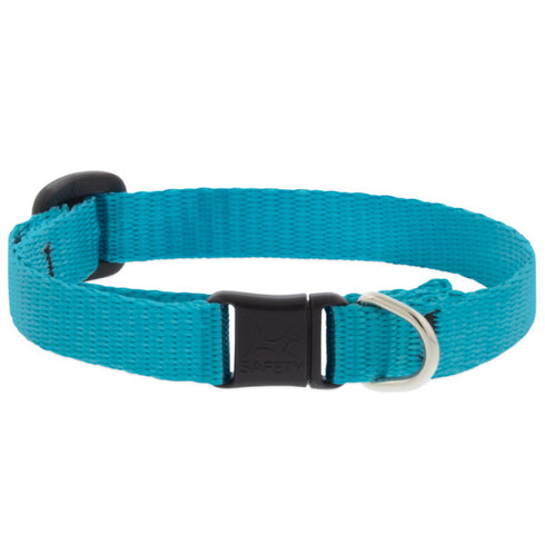Lupine Safety Cat Collar 1/2" x 8-12" Aqua - Poudre Pet & Feed Supply