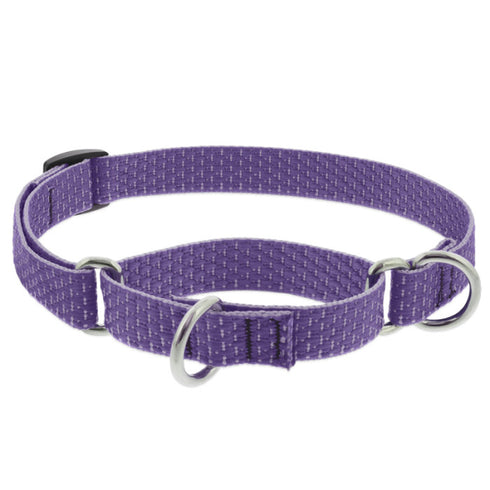 Lupine Eco Martingale Dog Collar 3/4"x10-14" Lilac - Poudre Pet & Feed Supply