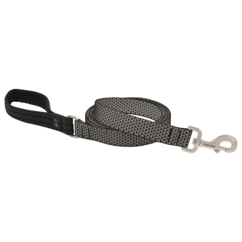 Lupine Eco Recycled Dog Leash 1"x4' Granite - Poudre Pet & Feed Supply