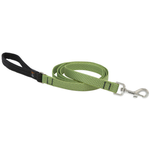 Lupine Eco Recycled Dog Leash 3/4"x4' Moss - Poudre Pet & Feed Supply