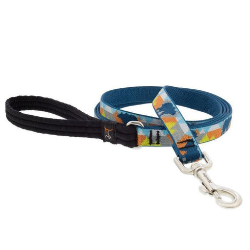 Lupine Leash 3/4" Wide x 4' Length Bear Peak - Poudre Pet and Feed Supply