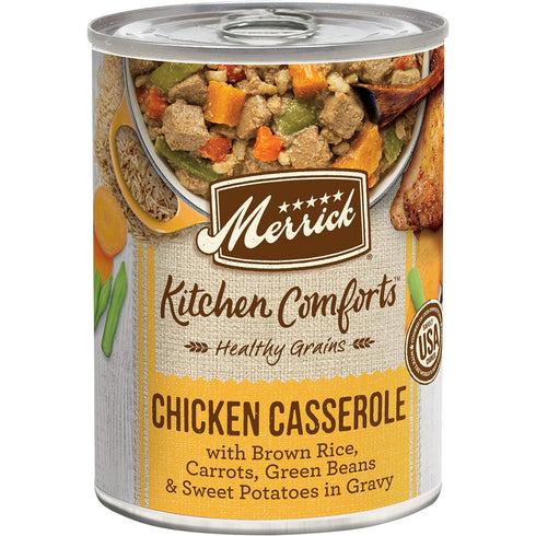 Merrick Kitchen Comforts Chicken Casserole Canned Dog Food 12.7oz - Poudre Pet and Feed Supply