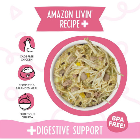 Weruva Meals n More Amazon Livin Chicken Wet Dog Food 3.5oz - Poudre Pet and Feed Supply