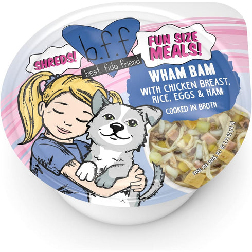 Weruva B.F.F Fun Size Meals Wham Bam Chicken Ham Wet Dog Food 2.75oz - Poudre Pet and Feed Supply