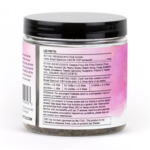 Lix Soft Chews Dog Bites 10mg per Soft Bite 40Ct - Poudre Pet and Feed Supply