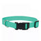 Coastal Adjustable Dog Collar with Plastic Buckle 1" x 18" - 26" Teal poudrefeed.com