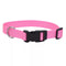 Coastal Adjustable Dog Collar with Plastic Buckle 5/8" x 10" - 14" Pink Bright poudrefeed.com