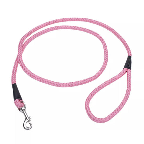 Coastal Rope Dog Leash 6' Pink Bright poudrefeed.com