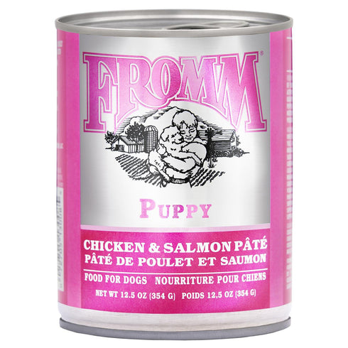 Fromm Chicken Salmon Classic Puppy Canned Dog Food 12.5oz - Poudre Pet and Feed Supply