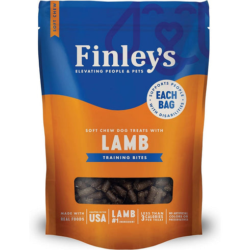 Finley's Lamb Recipe Soft Chew Training Bites Dog Treats 16oz - Poudre Pet and Feed Supply