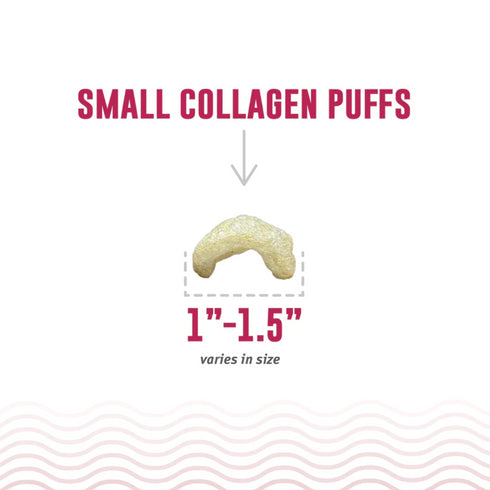 Icelandic+ Beef Collagen Puffs with Cod Skin Treats for Small Dogs 1.3oz