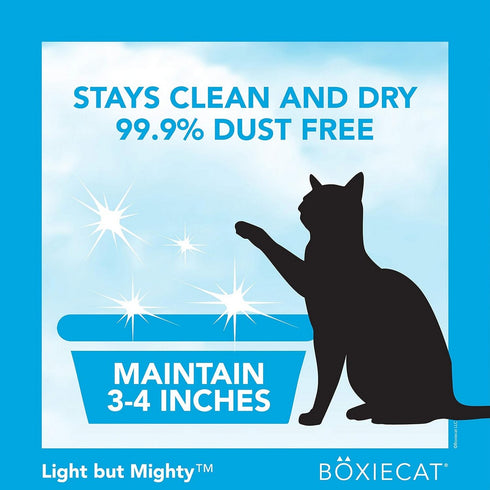 Boxiecat Air Lightweight Scent Free Premium Clumping Litter 11.5lb - Poudre Pet and Feed Supply