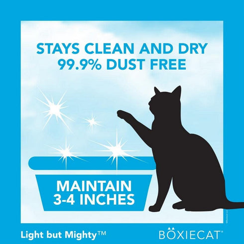 Boxiecat Air Lightweight Scent Free Premium Clumping Litter 16.5lb - Poudre Pet and Feed Supply
