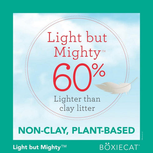 Boxiecat Air Lightweight Gently Scented Premium Clumping Cat Litter 16.5lb - Poudre Pet and Feed Supply