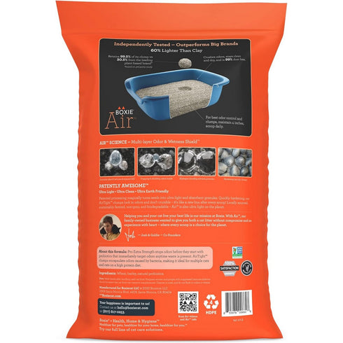 Boxiecat Air Lightweight Extra Strength Premium Clumping Litter 16.5lb - Poudre Pet and Feed Supply