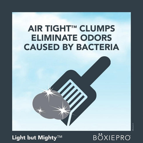 BoxiePro Air Lightweight Deep Clean Probiotic Clumping Litter 16.5lb - Poudre Pet and Feed Supply