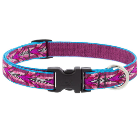 Lupine Dog Collar Adjustable 3/4" x 15-25" Bijou - Poudre Pet and Feed Supply