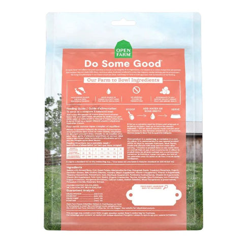 Open Farm Wild-Caught Salmon & Cod Freeze Dried Raw Cat Food 3.5oz - Poudre Pet and Feed Supply