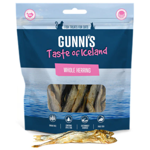 Gunni Whole Herring Cat Treats 1.5oz