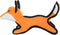 Tuffy's Jr Zoo Fox Durable, Strong & Tough Dog Toy