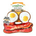 Doggijuana Tuffer Chewer Refillable Eggs and Bacon Dog Toy