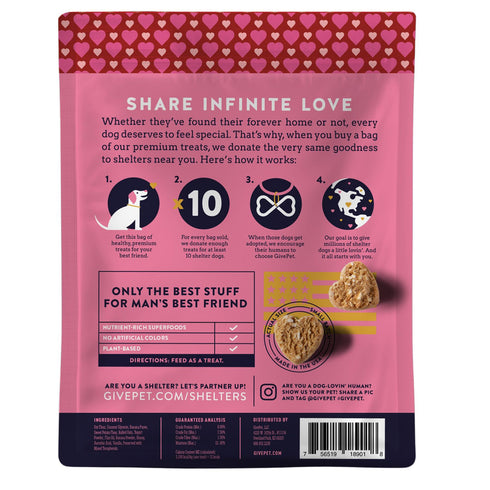 GivePet Soft-Baked Sugar Dog Treats 6oz - Poudre Pet and Feed Supply