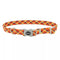 Coastal Pro Active Adjustable Woven Reflective Dog Collar XS Burning Blocks poudrefeed.com