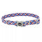 Coastal Pro Active Adjustable Woven Reflective Dog Collar L Cobalt Crossed poudrefeed.com